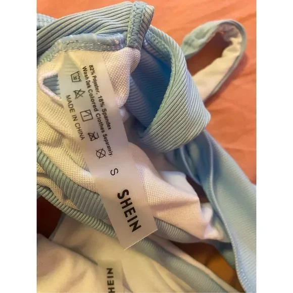 Shein Blue Bikini - Picture 6 of 7